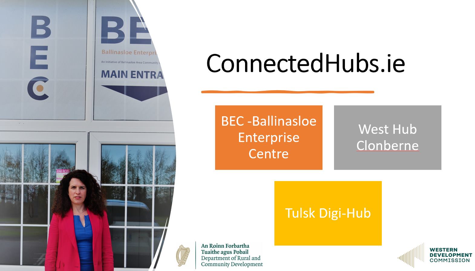 New Connected Remote Working Hubs for our towns and villages