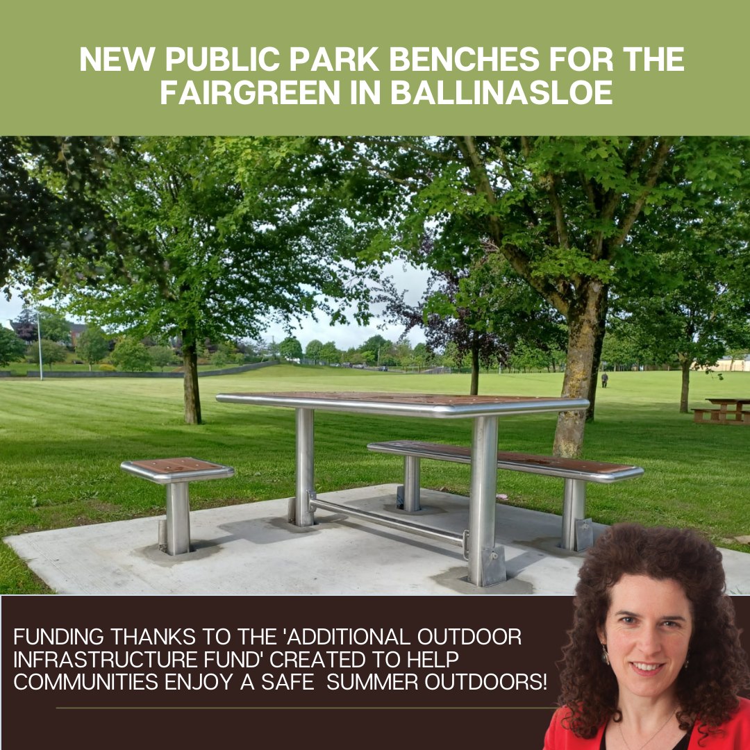 NEW Picnic Benches - Fairgreen Ballinasloe