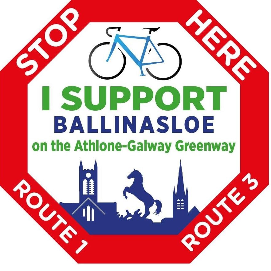 Galway to Athlone Cycleway decision DUE on Wed 8th Dec!