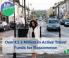 €3.3 million in Active Travel Funds for Roscommon