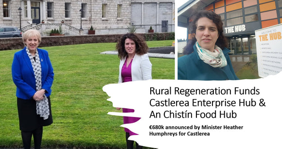 Further funds announced for An Chistín project at the Castlerea Enterprise Hub.