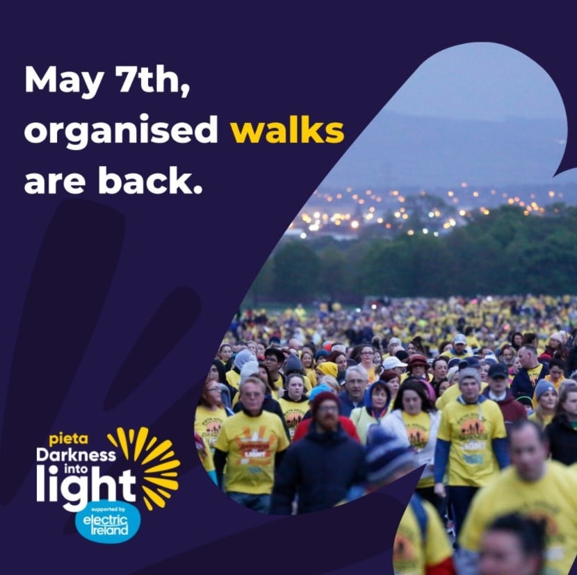 The Ballinasloe Darkness into Light Walk returns this year.