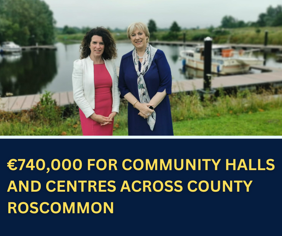 €3.3 million for 21 community halls and centres across County Galway!