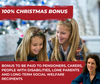 100% Christmas Bonus 2021