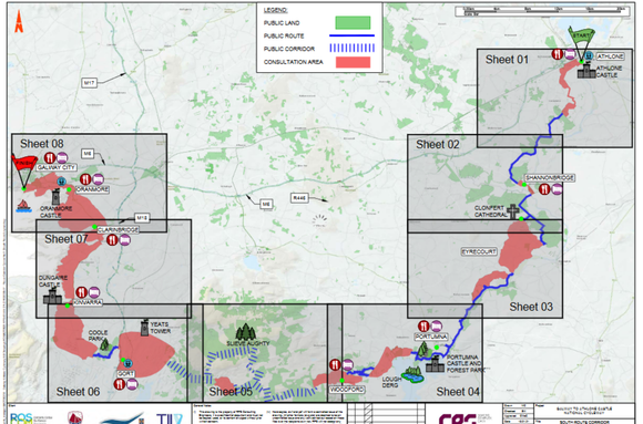 Ballinasloe – First stop in the West for the Galway – Dublin Cycleway