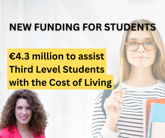 New Funding For Third Level Students