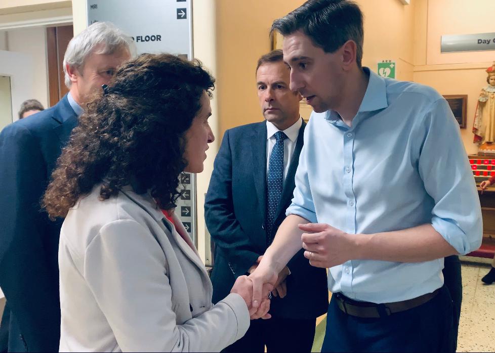 MINISTERIAL VISIT - PORTIUNCULA HOSPITAL