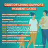 Cost of living supports payment dates