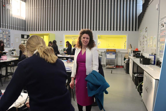 Minister for Education Norma Foley visits Roscommon