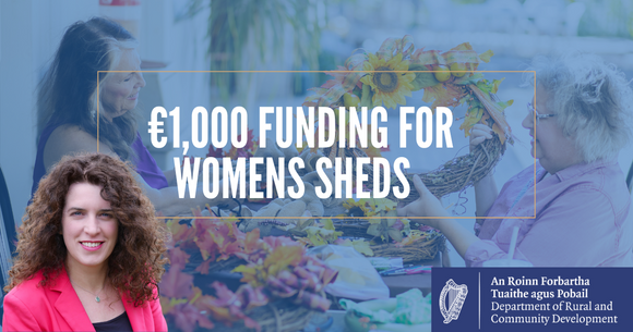 €1000 grant through the Rural & Community Development Local Enhancement Programme 2024!