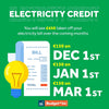 Energy Credit Dates for 2024!